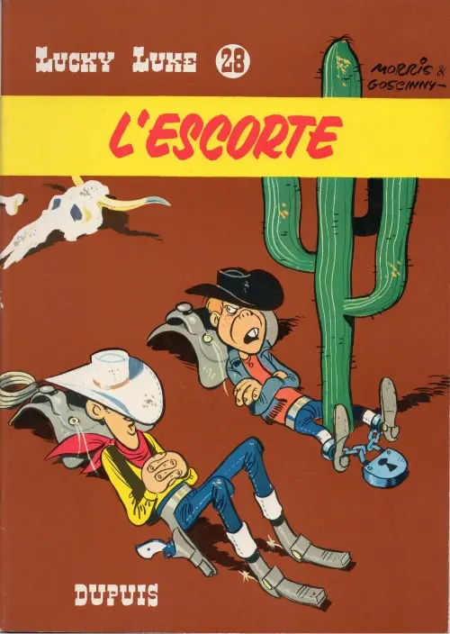 Couverture de l'album Lucky Luke Tome 28 L'Escorte