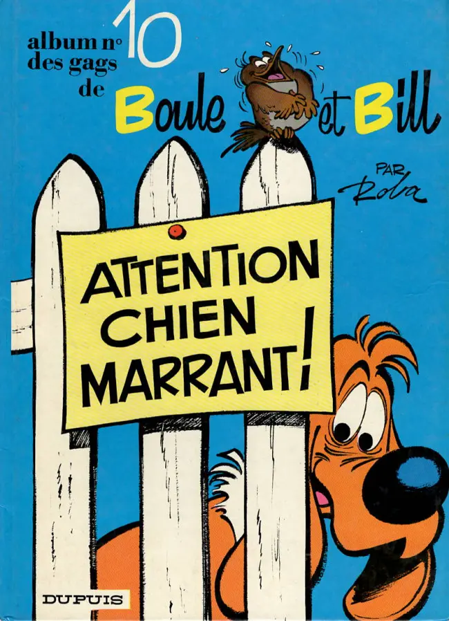 Couverture de l'album Boule & Bill Tome 10 Attention chien marrant !