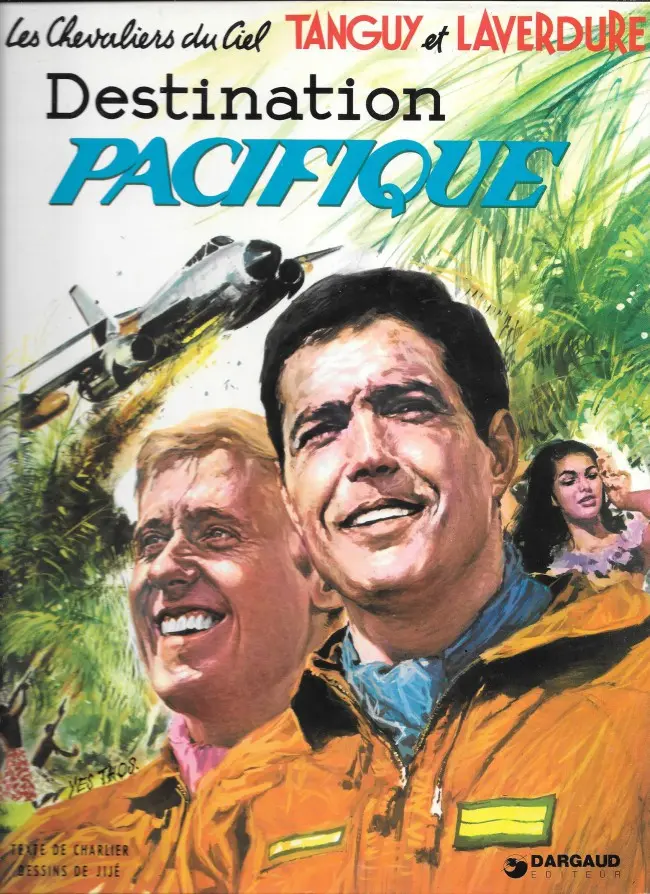 Couverture de l'album Tanguy et Laverdure Tome 11 Destination Pacifique