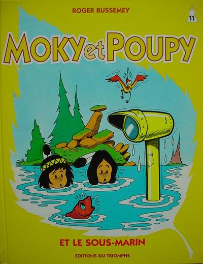 Couverture de l'album Moky et Poupy Tome 11 Moky et Poupy et le sous-marin