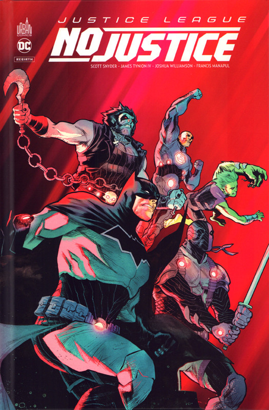Couverture de l'album Justice League : No Justice