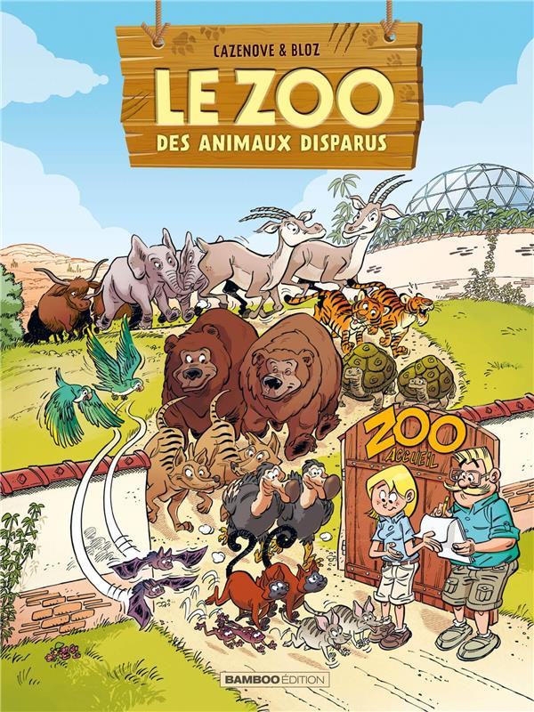 Couverture de l'album Le zoo des animaux disparus Tome 2