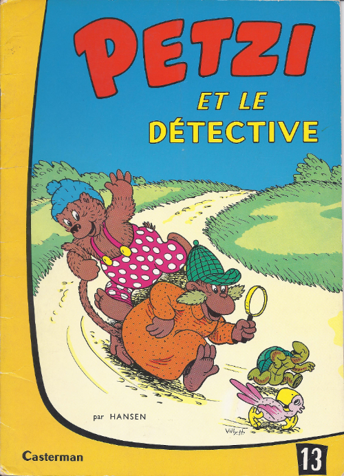 Couverture de l'album Petzi Tome 13 Petzi et le détective