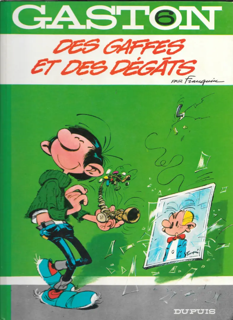 Couverture de l'album Gaston Tome 6 Des gaffes et des dégâts