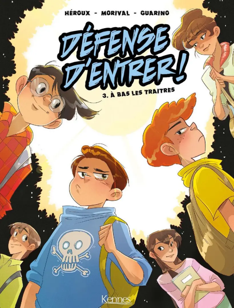 Couverture de l'album Défense d'entrer ! 3 À bas les traîtres