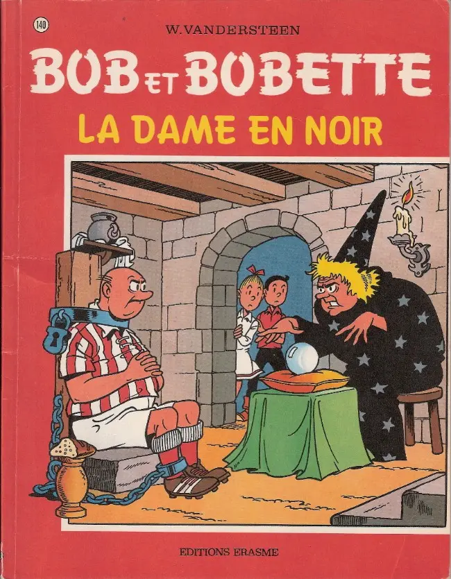 Couverture de l'album Bob et Bobette Tome 140 La dame en noir