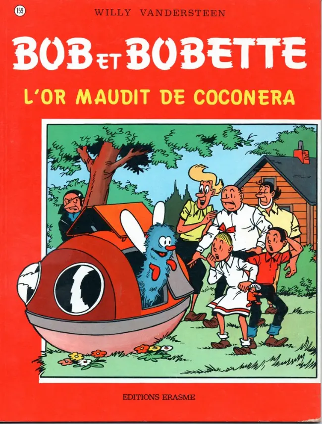 Couverture de l'album Bob et Bobette Tome 159 L'or maudit de Coconera