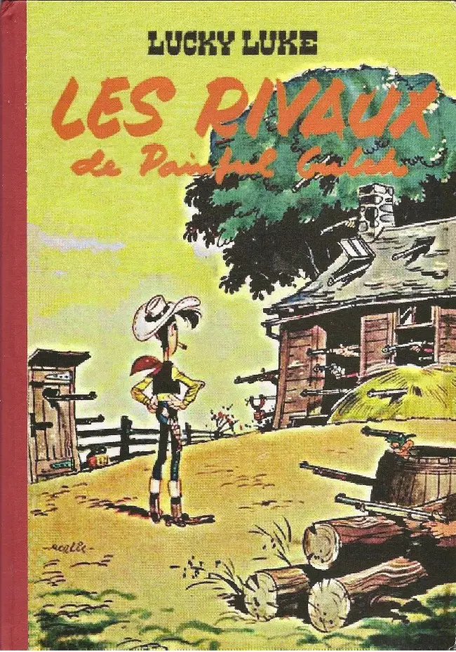 Couverture de l'album Lucky Luke Tome 19 Les rivaux de Painful Gulch