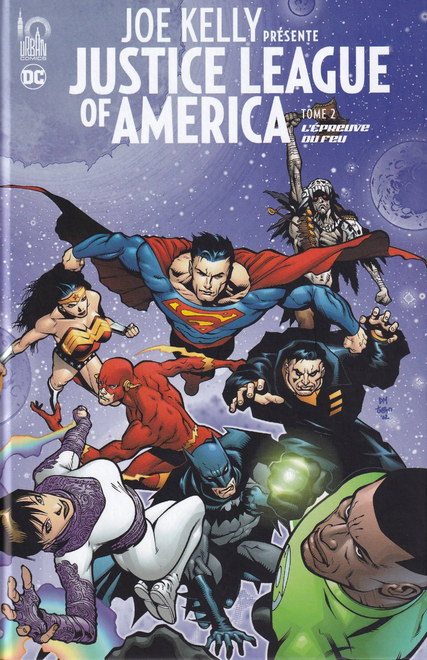 Couverture de l'album Justice League of America Tome 2 L' épreuve du feu