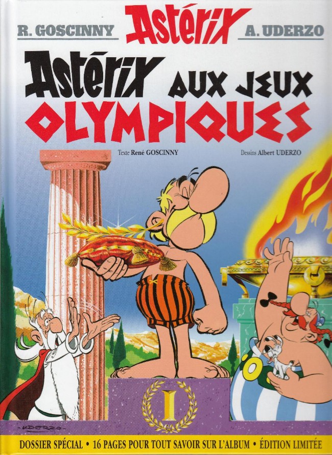 Couverture de l'album Astérix Tome 12 Astérix aux Jeux olympiques