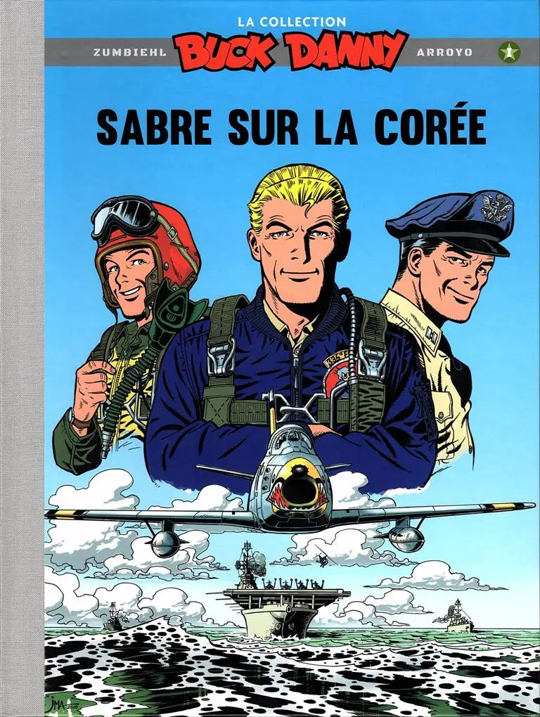 Couverture de l'album Buck Danny La collection Tome 1 Sabre sur la corée