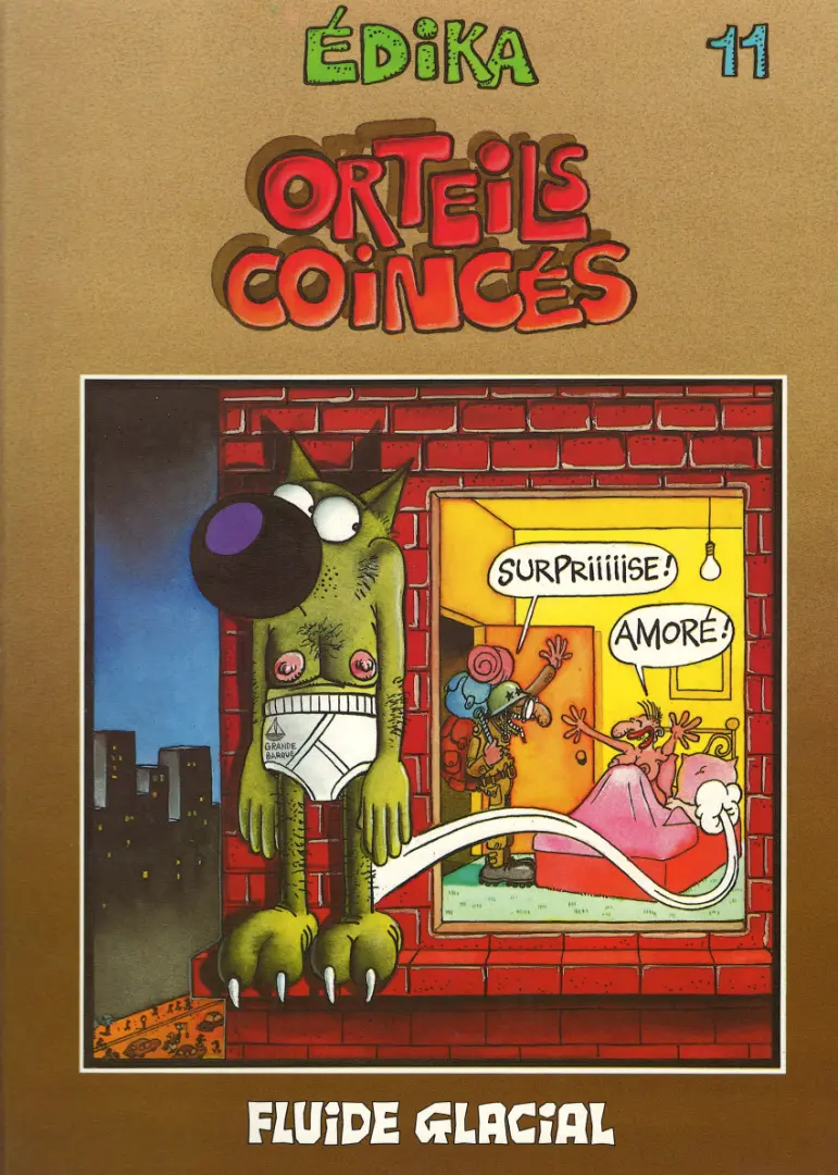 Couverture de l'album Édika Tome 11 Orteils Coincés