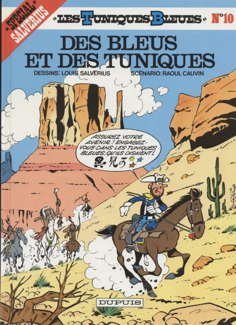 Couverture de l'album Les Tuniques Bleues Tome 10 Des bleus et des tuniques