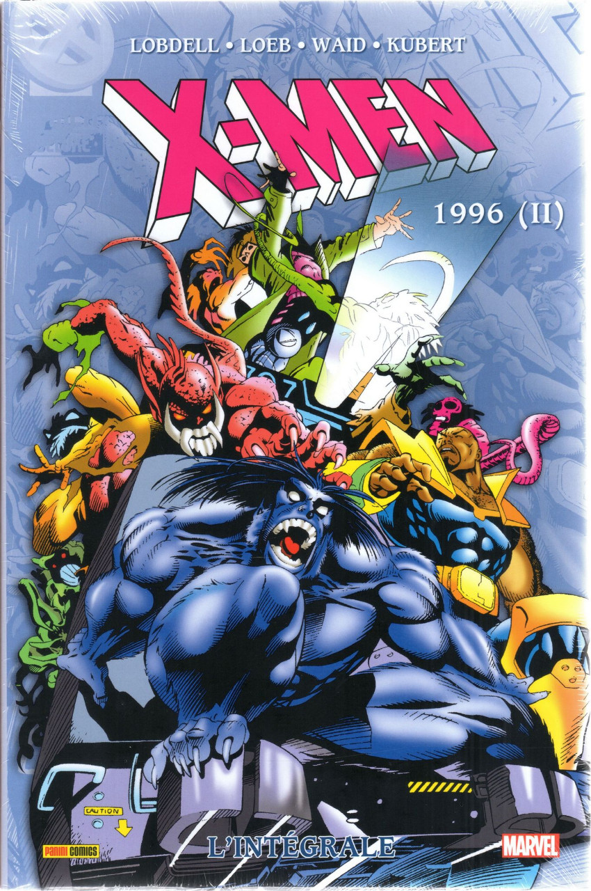 Couverture de l'album X-Men L'intégrale Tome 45 1996 (II)