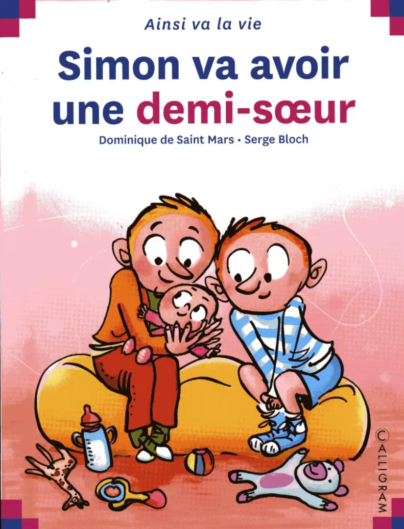 Couverture de l'album Ainsi va la vie Tome 132 Simon va avoir une demi-sœur