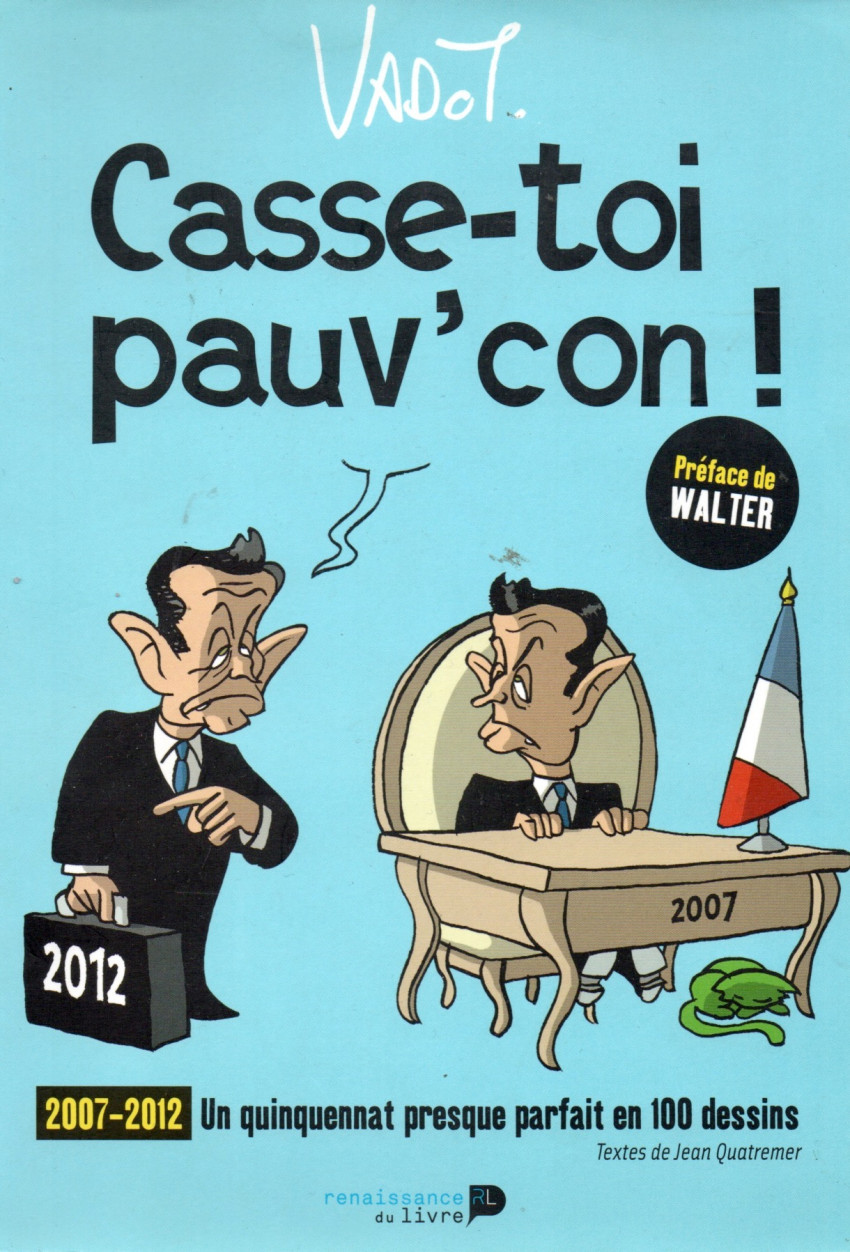 Couverture de l'album Casse-toi pauv'con !