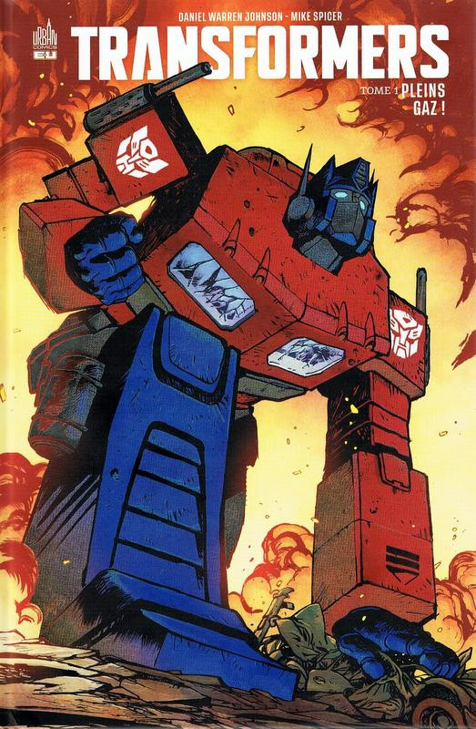 Couverture de l'album Transformers Tome 1 Pleins gaz !