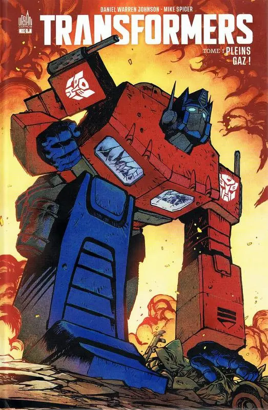 Couverture de l'album Transformers Tome 1 Pleins gaz !