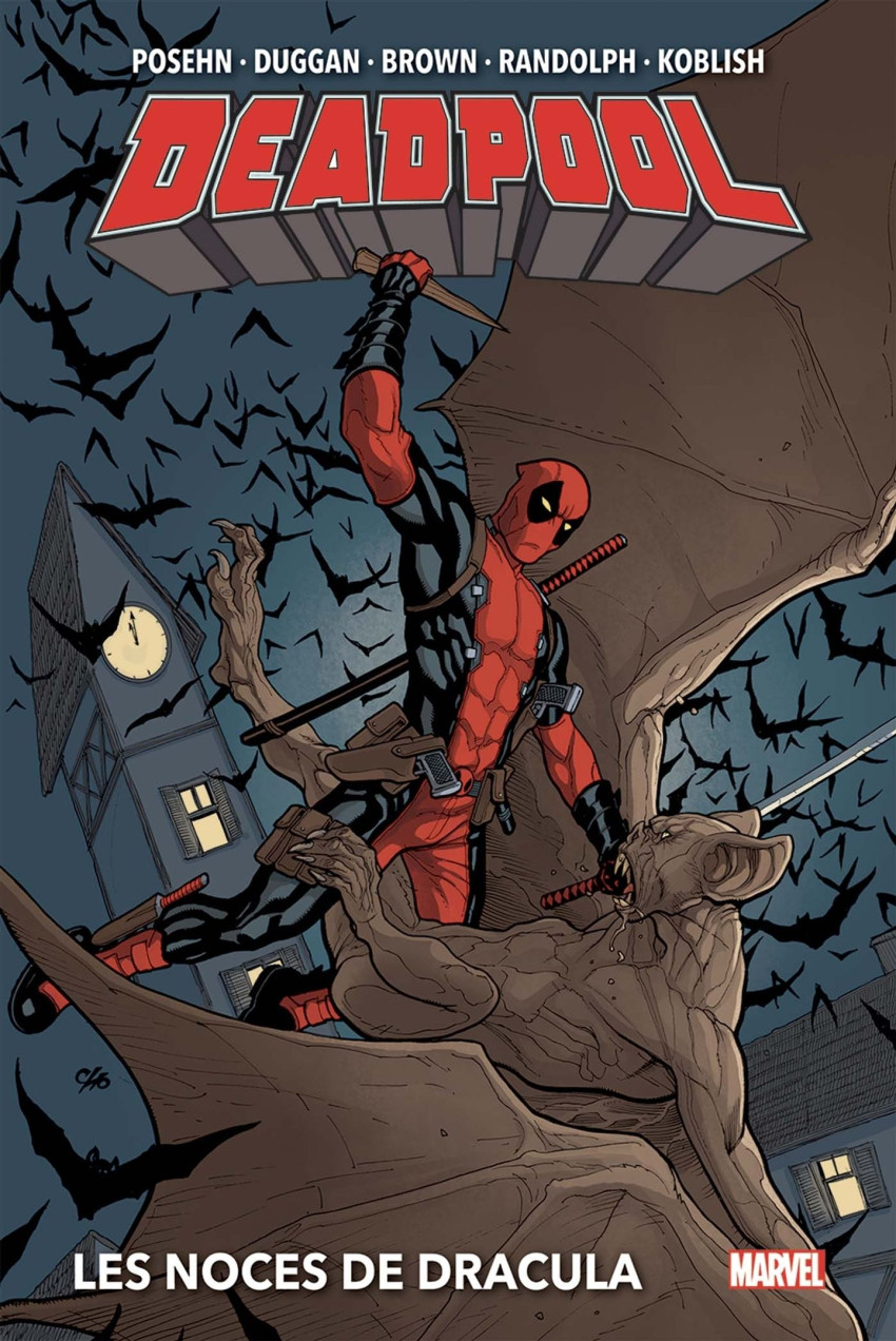 Couverture de l'album Deadpool: Les noces de Dracula