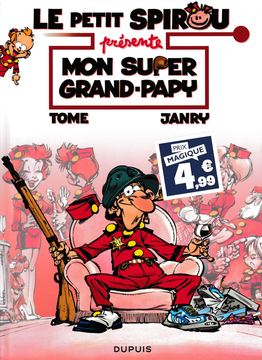 Couverture de l'album Le Petit Spirou présente... Tome 2 Mon super Grand-papy