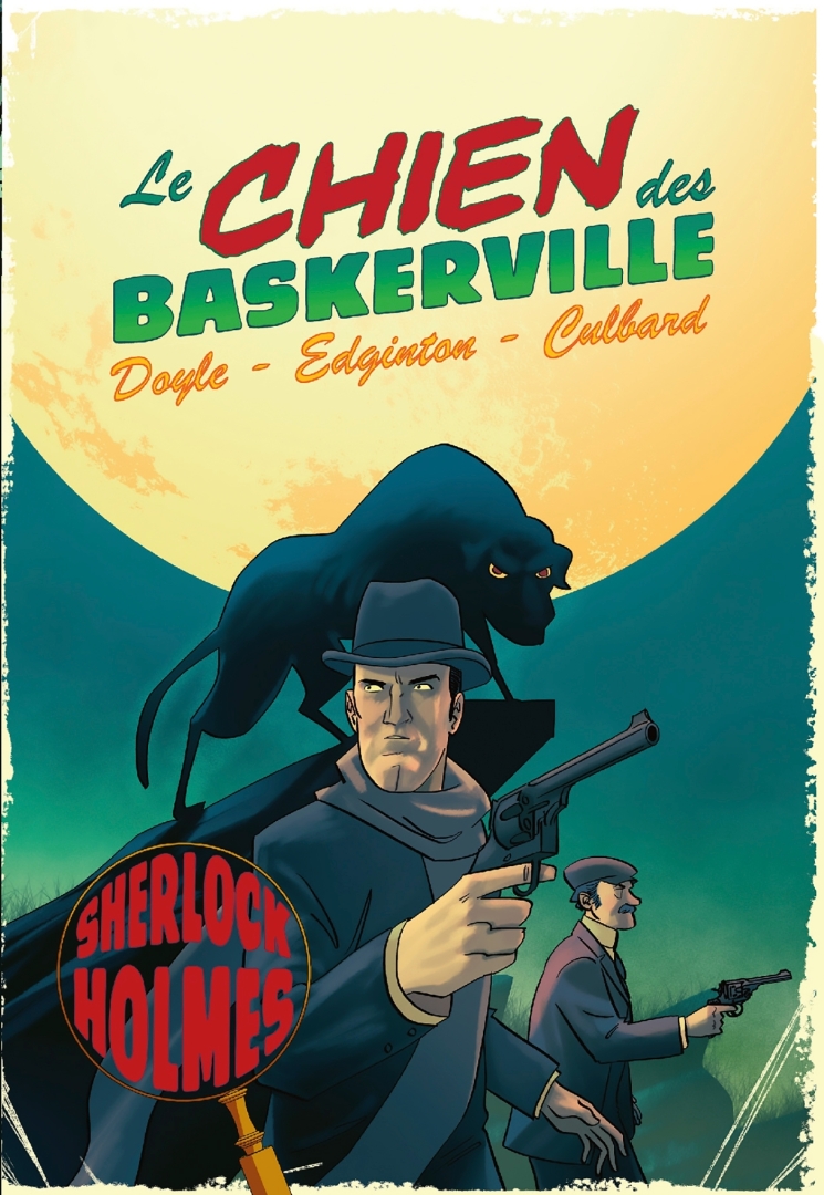 Couverture de l'album Les aventures illustrées de Sherlock Holmes 4 Le Chien des Baskerville