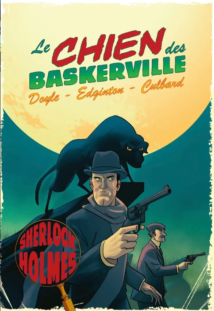 Couverture de l'album Les aventures illustrées de Sherlock Holmes 4 Le Chien des Baskerville