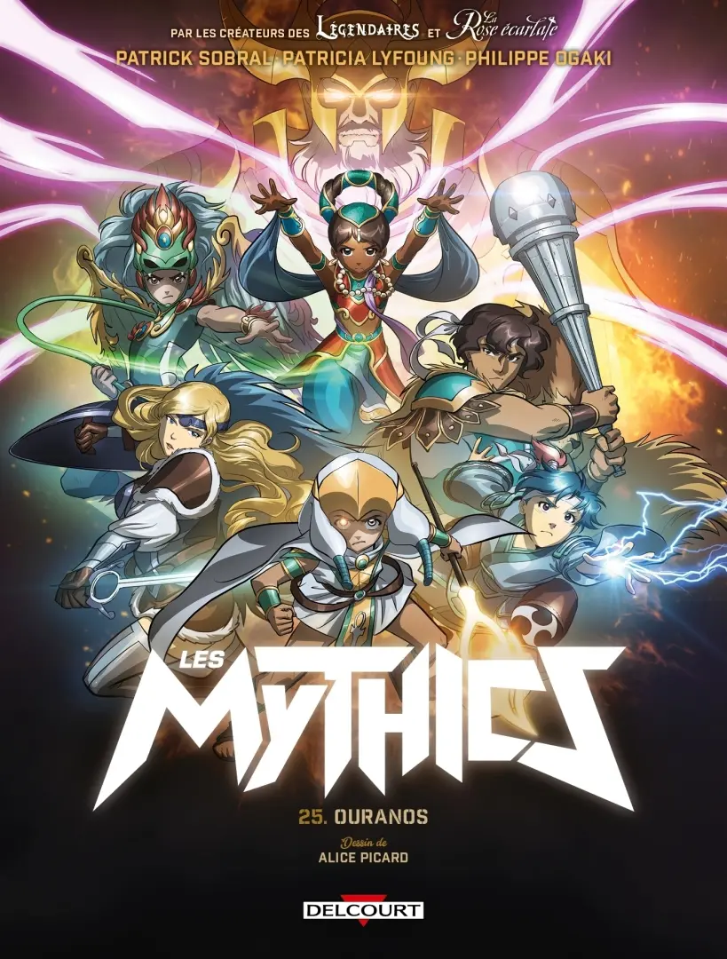 Couverture de l'album Les Mythics Tome 25 Ouranos