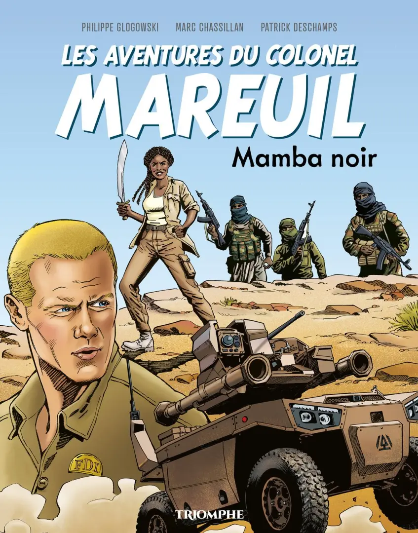 Couverture de l'album Les aventures du colonel Mareuil Tome 5 Mamba noir