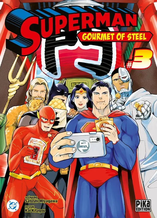 Couverture de l'album Superman - Gourmet of steel 3