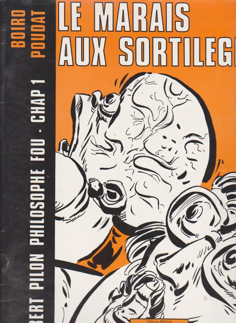 Couverture de l'album Albert Pilon philosophe fou Tome 1 Le marais aux sortilèges