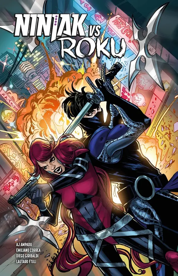 Couverture de l'album Ninjak vs. Roku
