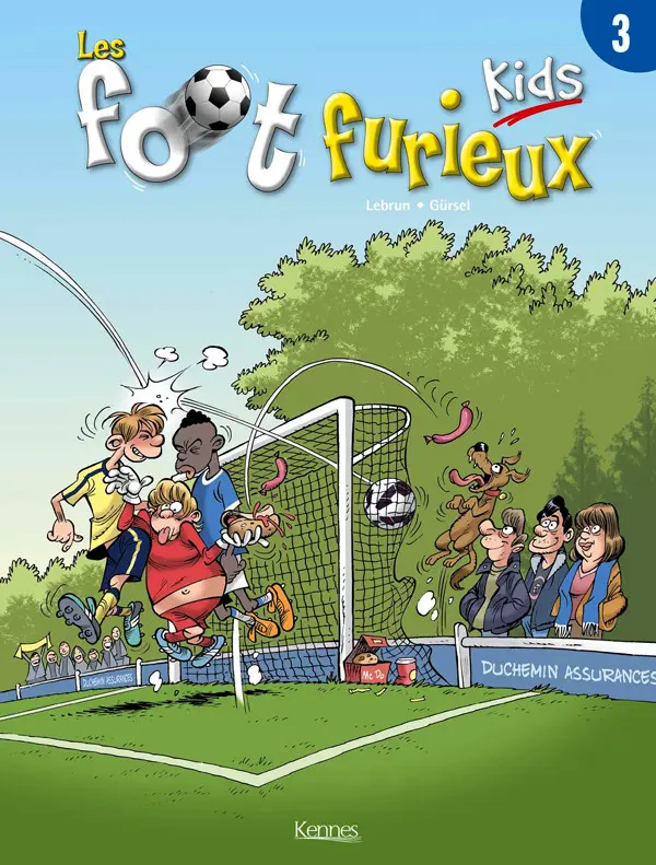 Couverture de l'album Les Foot Furieux Kids Tome 3