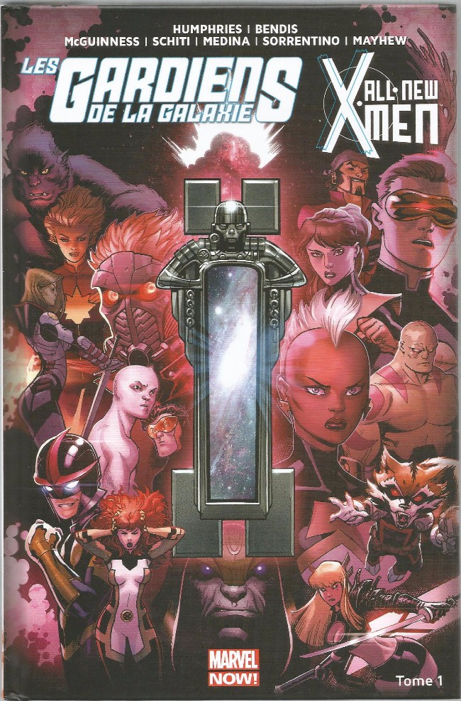 Couverture de l'album Les Gardiens de la Galaxie / All-New X-Men - Le Vortex Noir Tome 1 Le Vortex Noir (I)