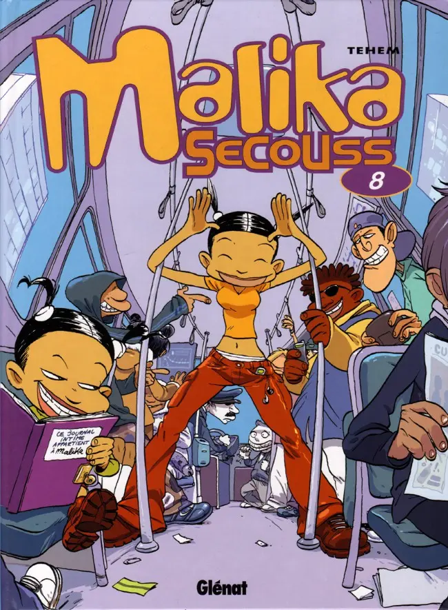 Couverture de l'album Malika Secouss Tome 8 C'est du Zouli