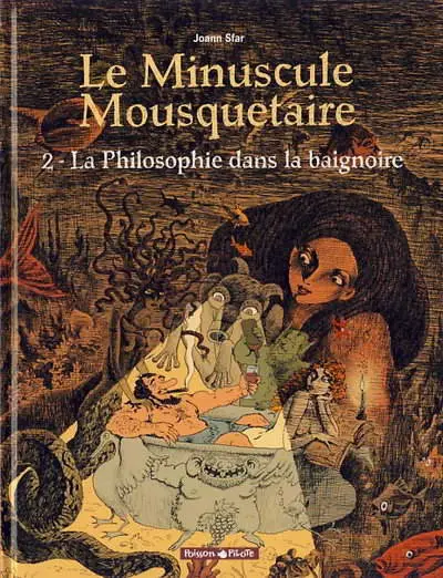 Couverture de l'album Le Minuscule mousquetaire Tome 2 La Philosophie dans la baignoire