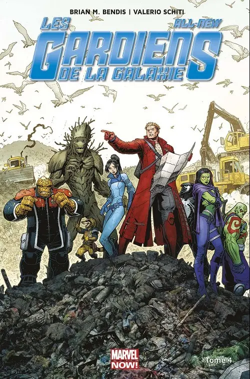 Couverture de l'album All-New Les Gardiens de la galaxie Tome 4 Cloués au sol