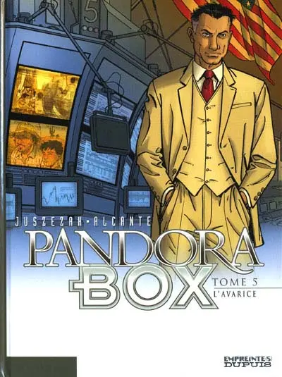 Couverture de l'album Pandora Box Tome 5 L'avarice
