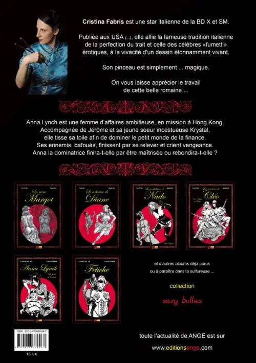 Verso de l'album Anna Lynch La porte d'Orient