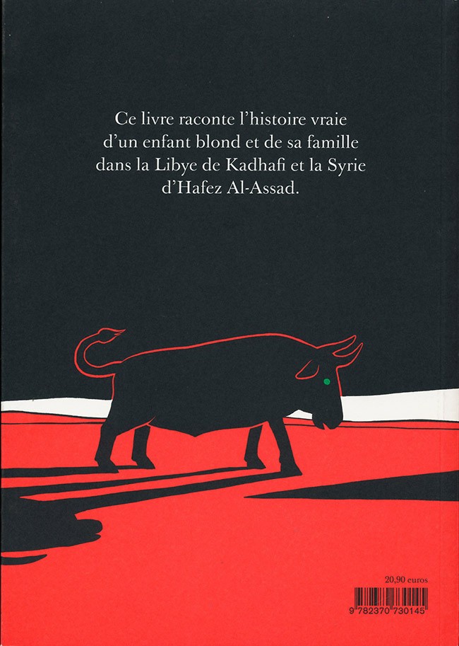 Verso de l'album L'Arabe du futur Tome 1 Une jeunesse au Moyen-Orient (1978-1984)