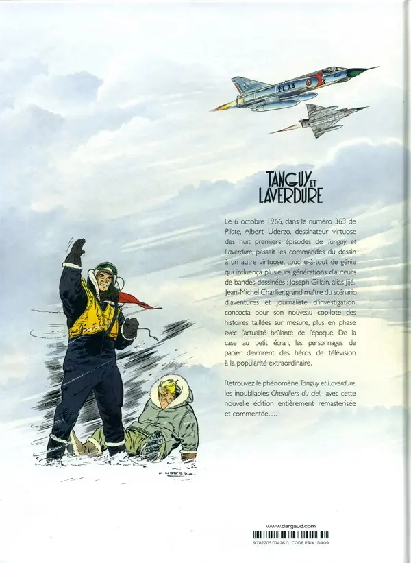 Verso de l'album Tanguy et Laverdure L'Intégrale Tome 4 Missions spéciales