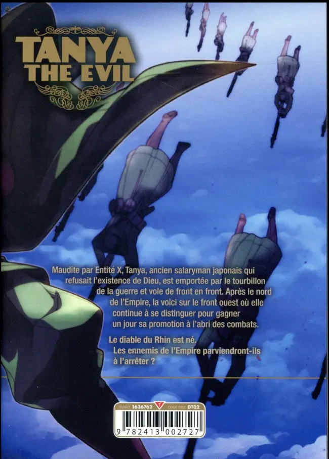 Verso de l'album Tanya The Evil 2