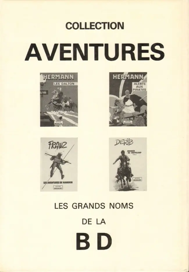 Verso de l'album Arnaud de Casteloup Tome 2