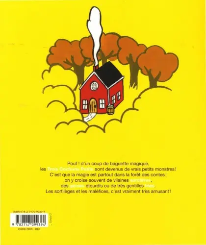 Verso de l'album Les trois cochons petits Tome 5 Les trois cochons petits apprentis sorciers