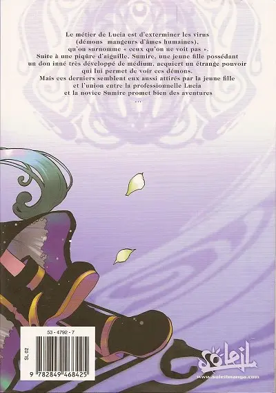 Verso de l'album Venus versus Virus 1