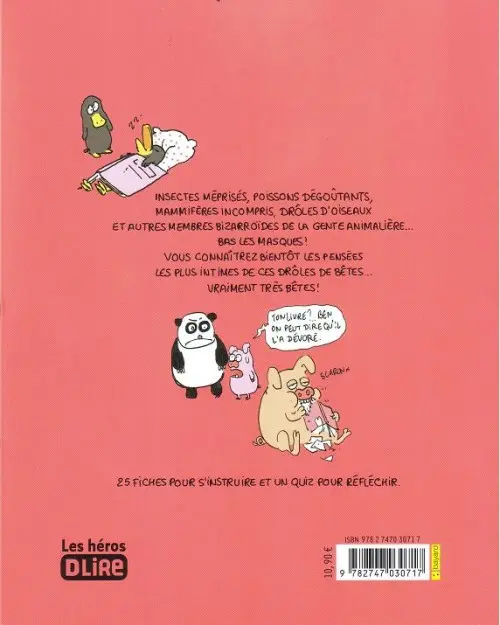 Verso de l'album La Vie des très bêtes Tome 2 Ils reviennent !