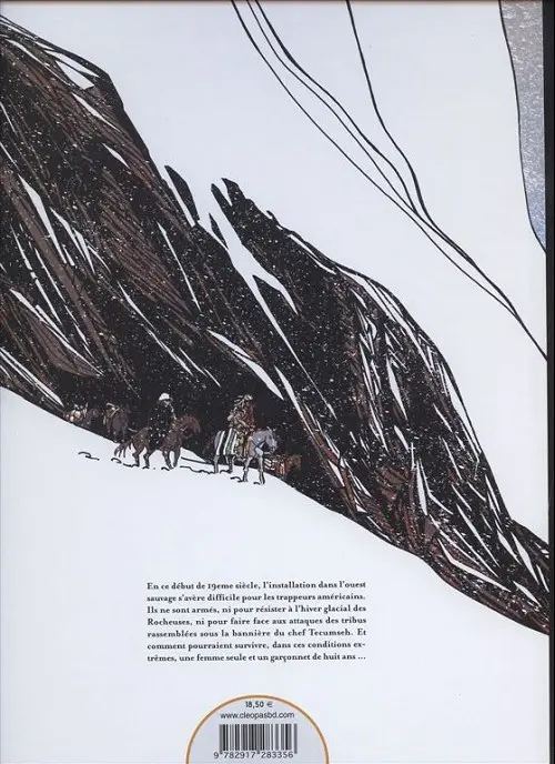 Verso de l'album Wild river Tome 3 La bataille de Babel