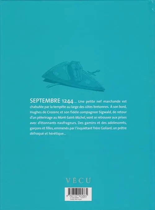 Verso de l'album Les Aigles décapitées Tome 4 L'hérétique