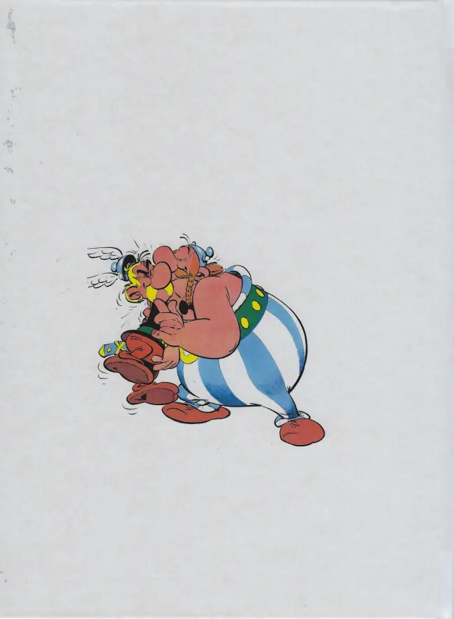 Verso de l'album La Vie Sexuelle d'Astérix