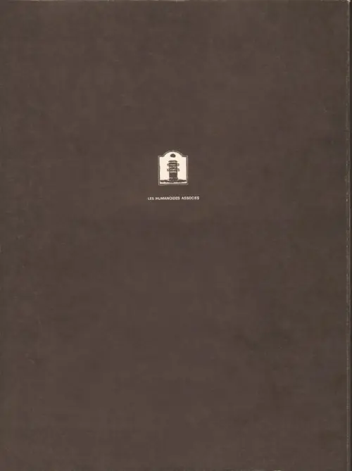 Verso de l'album Le Bandard fou
