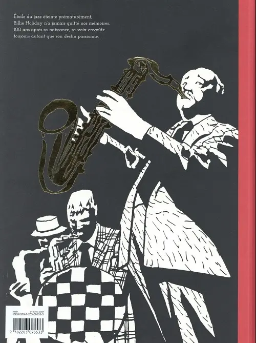 Verso de l'album Billie Holiday